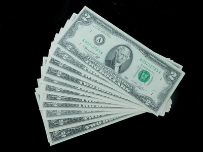 1976 $2 Federal Reserve Notes - Full Bicentennial 12 Note District Set - UNC - Image 1 of 4