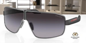 Gafas de sol para hombre PRADA LINEA ROSSA PS 54YS 5AV09U gris degradado metálico 74 mm - Imagen 1 de 6