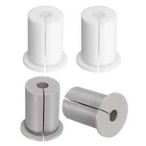 Kit de routage de câble à œillet mural 4 pièces 1" pour trou de 8,5 mm blanc gris - Photo 1/7