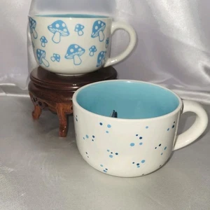 Tazas de cerámica Peek a Boo con taburete de sapo 3D y ballena en el centro interior - Imagen 1 de 8