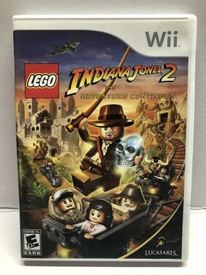 Lego Indiana Jones 2 (Juego Infantil Nintendo Wii) Completo con Manual Envío Gratis Foto 1 de 4
