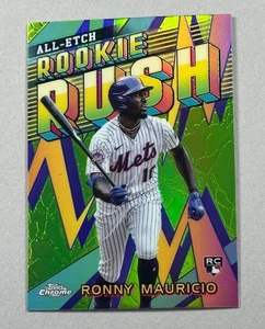Ronny Mauricio - 2024 Topps Chrome - Rookie - All Etch Rookie Rush - Mets - Picture 1 of 2
