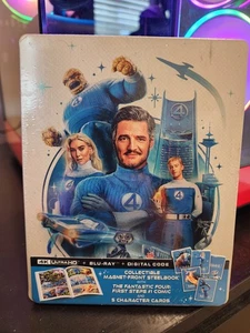 Die Fantastischen Vier: Erste Schritte - Amzn Exklusives 4K Steelbook - Neu - Sofort lieferbar! - Bild 1 von 3