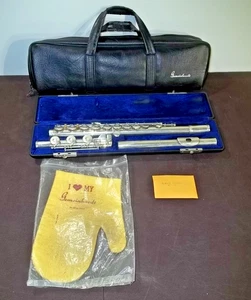 Gemeinhardt 3SB Open Hole Intermediate Flute Solid Silver w Case Checked - Picture 1 of 2
