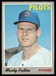 1970 O-Pee-Chee Marty Pattin Seattle Pilots #31 - Picture 1 of 2
