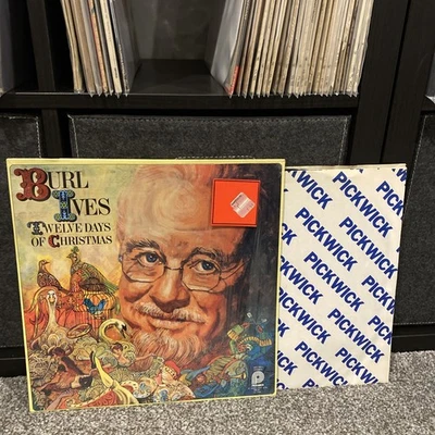 Burl Ives Twelve Days of Christmas Vintage Vinyl LP In Shrink Pickwick SPC-1018 - Image 1 of 4