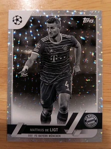 Topps CL Club Competition 2022/23 Matthijs De Ligt  #161 Silver Ice Foil /150 - Picture 1 of 2