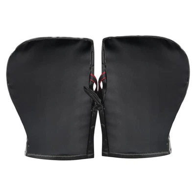 Winter Cycling Gloves MOTORCYCLE Motorbike Handlebar Warm Mittens Mitts Black - Image 1 of 4