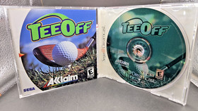 Tee Off (Sega Dreamcast, 2000) COMPLETE!! Minty Disc!! From Acclaim!!