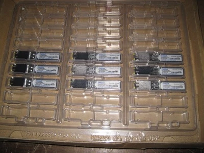 NEW 9 X Finisar FCLF8522P2BTL SFP-1G-T 1000BASE-T SFP Copper RJ-45 transceiver - Image 1 of 2
