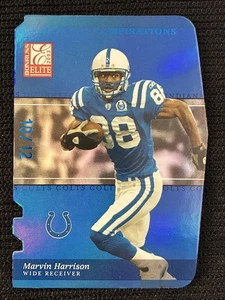 Marvin Harrison 2003 Donruss Elite ASPIRATIONS #23 Die Cut Card /12 - Picture 1 of 2