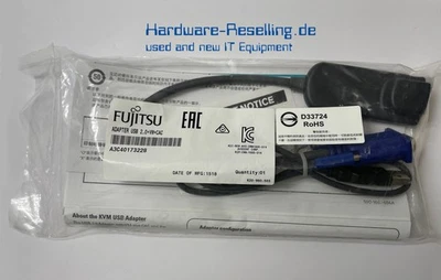 Fujitsu 520-918-501 KVM USB Adapter 2.0+VM+CAC NEU OVP - Bild 1 von 4