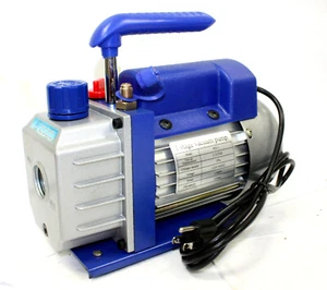 Single Stage Electric HVAC System Refrigerant 3.5CFM VACUUM PUMP 1/4 HP - Picture 1 of 3
