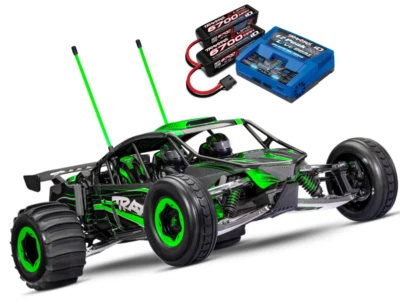 TRAXXAS FUNCO RWD 8S VXL grün 109076-4 inkl EZ-Peak Dual + 2x 4S 6700mAh 2997G - Bild 1 von 2