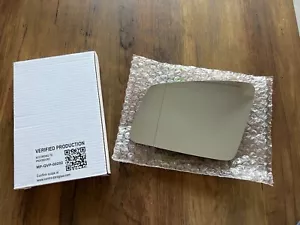 Mercedes C CL CLS E S class W204 W212 W216 W218 W221 Mirror glass LEFT w Heating - Foto 1 di 10