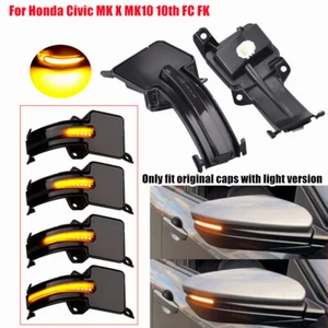 for Honda Civic 10th 2016 2017 2018 2019 2020-2022 LED Dynamic Turn Signal Light - Bild 1 von 10