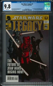 STAR WARS LEGACY #1 (NM+) FIRST APPEARANCE OF CADE SKYWALKER & OTHERS - 2007 - Picture 1 of 1