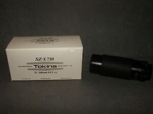 SZ-X 730 Tokina 75-300mm F/4.5-5.6 35mm Camera Lens