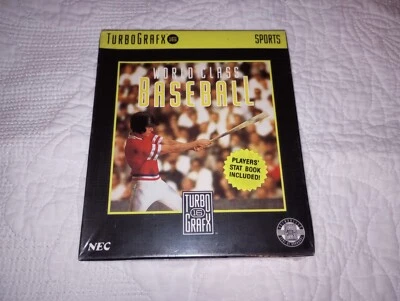 World Class Baseball New Sealed for TurboGrafx-16 NTSC USA - Image 1 of 4