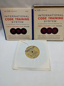 Vintage International Code Training System Manual 3 LP Records Booklet 1968 - Bild 1 von 6