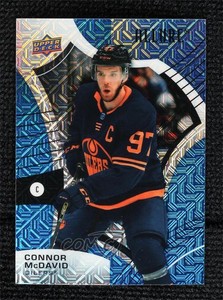 2021-22 Upper Deck Allure Blue Line /35 Connor McDavid #97
