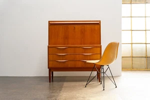 Danish Design Teak Sekretär von Erling Torvits for Klim Møbelfabrik, 1960er - Bild 1 von 13