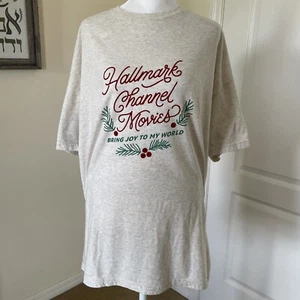 Hallmark Channel Movies Bring Joy To My World Unisex Shirt Size XXL NICE - Picture 1 of 9