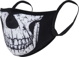 Mascherine Mezzo Teschio Riutilizzabili Triplo Strato Flessibili Morbide Copri Viso CONFEZIONE 3 - Foto 1 di 2