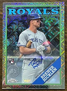 2023 Topps Update '88 Silver Pack Autographs #T88CU95 * BREWER HICKLEN * /99 RC - Picture 1 of 3