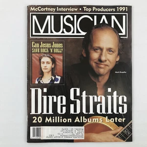 Musician Magazine October 1991 Subscription Edition Cover: Mark Knopfler - Picture 1 of 2