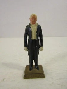 PRESIDENT WILLIAM H. HARRISON Vintage 1960s Marx Presidents 2.5" Figure - Picture 1 of 4