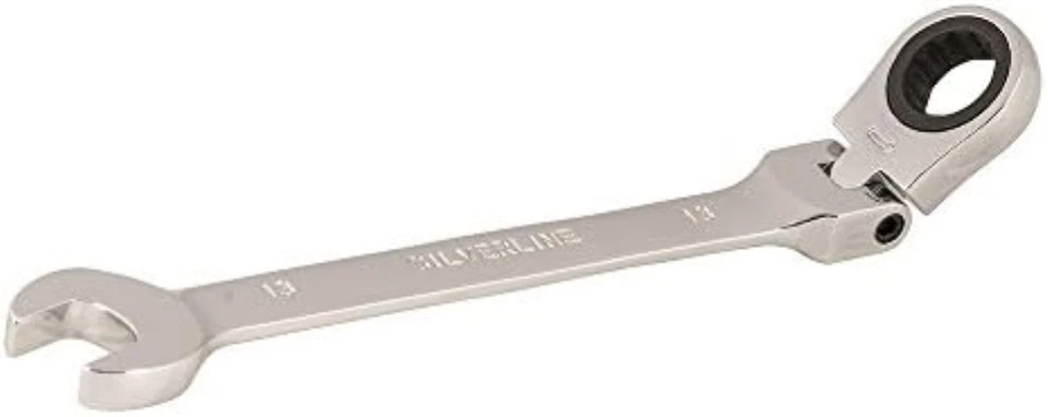 Silverline 196573 Chiave Combinata a Cricchetto, Flessibile, 13 mm - Immagine 1 di 1