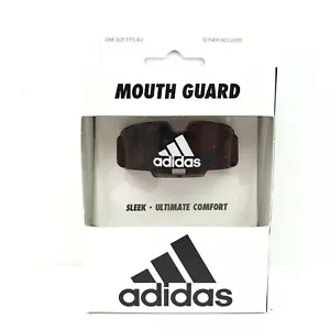 Adidas Sleek Ultimate Comfort Protective Black Mouth Guard One Size Fits All - Picture 1 of 5
