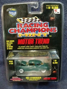1998 Racing Champions Mint Motor Trend Green 1951 Studebaker ~ Issue #150 - Picture 1 of 3