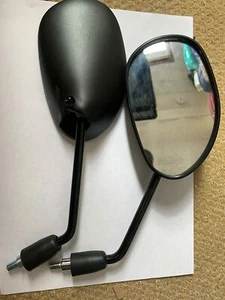 SCOOTER 8MM MIRRORS PAIR CHINESE SYM KYMCO yamaha - Imagen 1 de 1