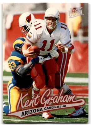 1997 Fleer Ultra Kent Graham Arizona Cardinals #41 - Image 1 of 2