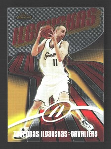 2003 Finest Basketball #95 Zydrunas Ilgauskas
