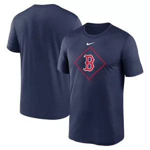 Camiseta Nike Para Hombre Boston Red Sox Azul Marino Leyenda Icono Rendimiento X-Grande - Imagen 1 de 4