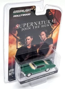 Greenlight 1/64 Supernatural Chevy Impala Sport Sedan1967 Green Chase car - Bild 1 von 5