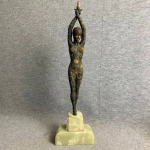 B33998 Demetre Chiparus Bronze Figurine, Art Deco Dancer Starfish Bronze Statue - Bild 1 von 18