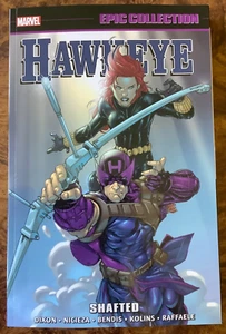 Hawkeye Epic Collection Vol 4 Shafted Black Widow Avengers Scarlet Witch Thor - Foto 1 di 2