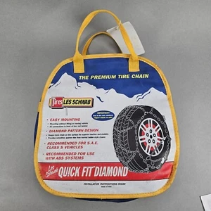 Les Schwab Quick Fit Diamond 1550 Tire Chains Snow Ice New - Bild 1 von 3
