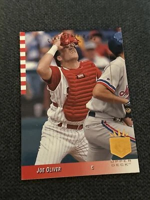1993 Upper Deck SP Joe Oliver . Cincinnati Reds #212 - Image 1 of 2