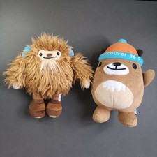 2010 Vancouver Winter Official Olympics Mascots Plush Toy Muk Muk and Quatchi