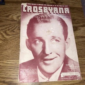 Crosbyana songbook 16 songs, 1942 Mayfair Music Corp. - Picture 1 of 5