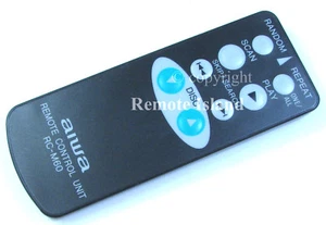 CD de coche Aiwa RC-M60 control remoto ADC-FM65 ADC-M60 ADC-M65 ¡¡¡Envío rápido de $4!!!¡! - Imagen 1 de 1