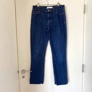 Sportscraft Size 10 Dark Blue Denim Simone Straight Leg Jean - Picture 1 of 8