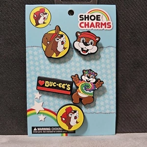 Buc-ee's ~ Shoe Charms ~ Set of 5 ~ Brand New~ For Clog Style Shoes - Picture 1 of 7