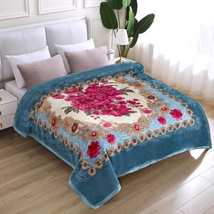2-Ply Thick Heavy Warm Soft Blanket Queen King Korean Style Mink Winter Throws - Picture 1 of 88