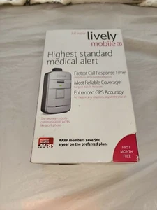 Lively- Lively Mobile Plus All-in-One Medical Alert - Silver Used Tested Works - Picture 1 of 7